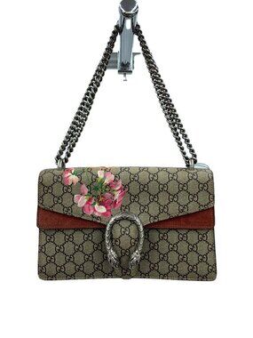 Gucci Dionysus GG Supreme Bloom shoulder bag tiger head